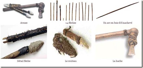 armes d'ötzi