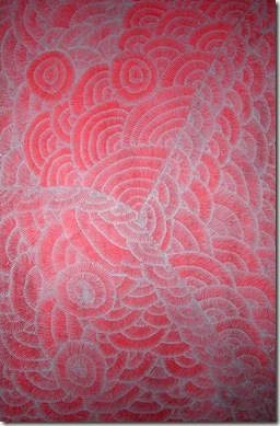 Lilly Sandover KNGWARREYE--1999-peinture aborigène