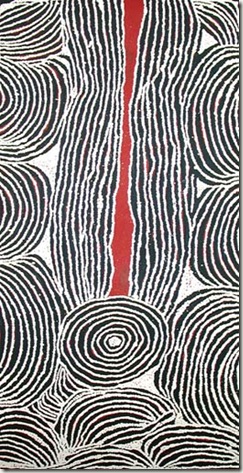 Ningura NAPURRULA-2005-peinture aborigène