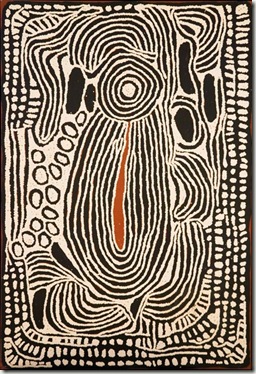 de Ningura NAPURRULA -2008-peinture aborigène