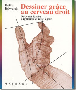 couverture dessiner grâce au cerveau droit de Betty Edwards