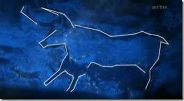 juxtaposition  des constellations et points saillants de la salle des taureaux-3