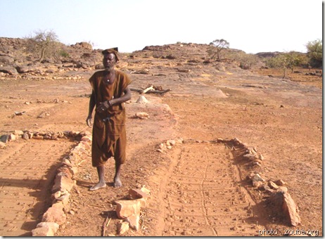 Sorcier lecteur table du renard 1-Art Dogon