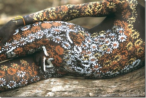 ornement corporel africain--body painting-www.wonderful-art.fr