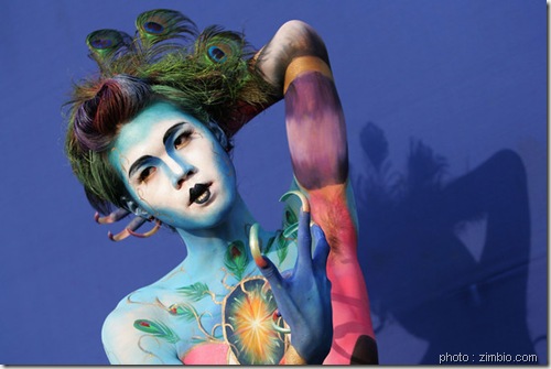 body painting-la peinture corporelle moderne-www.wonderful-art.fr