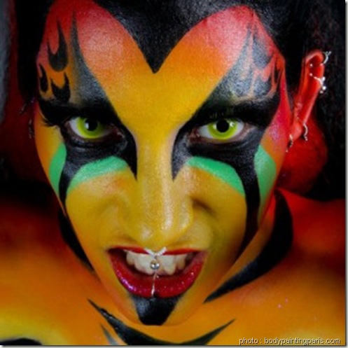 body painting-la peinture corporelle moderne-www.wonderful-art.fr