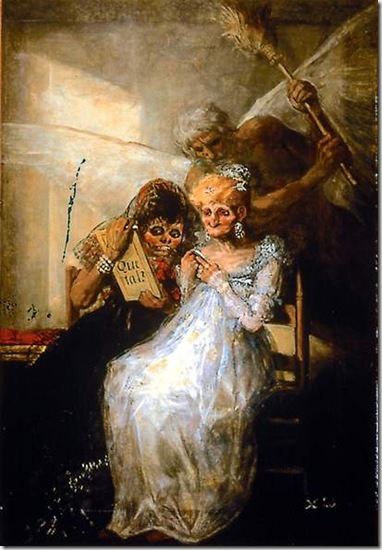 les vieilles de Francisco de Goya