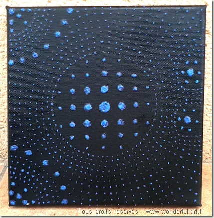tableau inspiration art aborigène-www.wonderful-art.fr