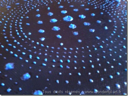 tableau inspiration art aborigène-www.wonderful-art.fr