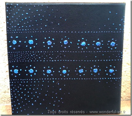 tableau inspiration art aborigène-www.wonderful-art.fr