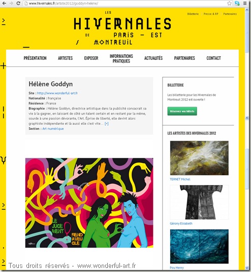 Les hivernales de Montreuil-Paris-salon d'art