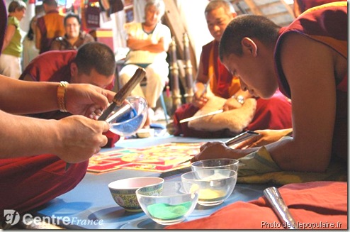 mandala en cours d'execution - www.wonderful-art.fr