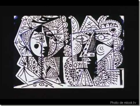 Film sur Picasso - the mystery of picasso - le mystère de picasso - filme de henri georges clouzot - www.wonderful-art.fr