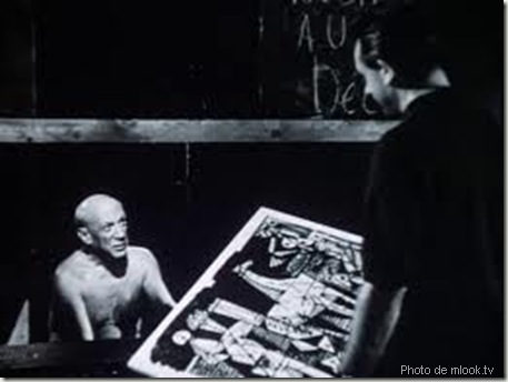 Film sur Picasso - the mystery of picasso - le mystère de picasso - filme de henri georges clouzot - www.wonderful-art.fr