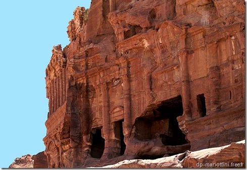 Le Tombeau à étage - Pétra (Jordanie)-www.wonderful-art.fr