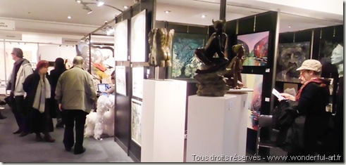 Espace Pierre Cardin-Salon Business Art-helene goddyn-www.wonderful-art.fr