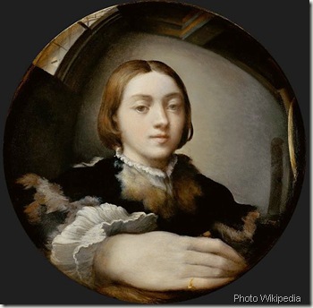 Anamorphose-Parmigianino_Selfportrait