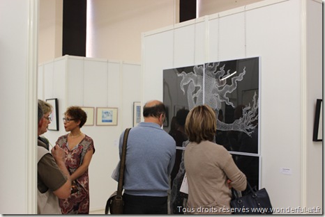 dessin contemporain_fractale_dessin triangle_Lilith_emmanuelle prudhomme_salon artempo de cugnaux_wonderful art