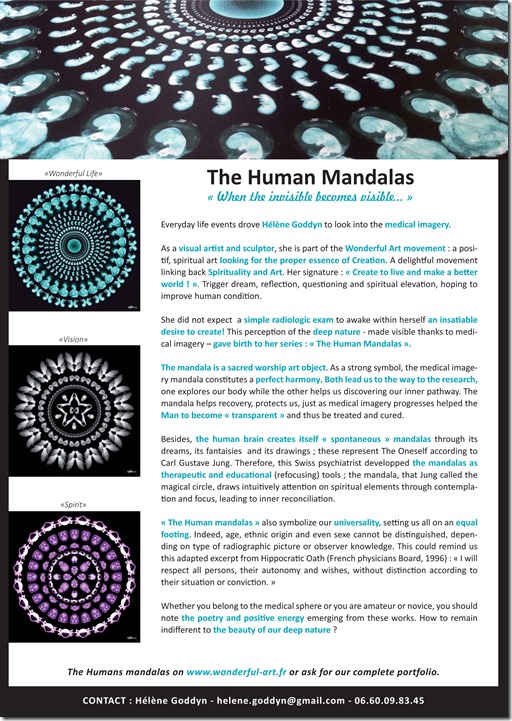 dossier de presse Mandalas Humains_Helene Goddyn.indd