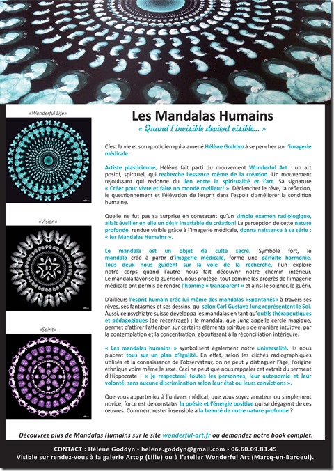 dossier de presse Mandalas Humains_Helene Goddyn.indd