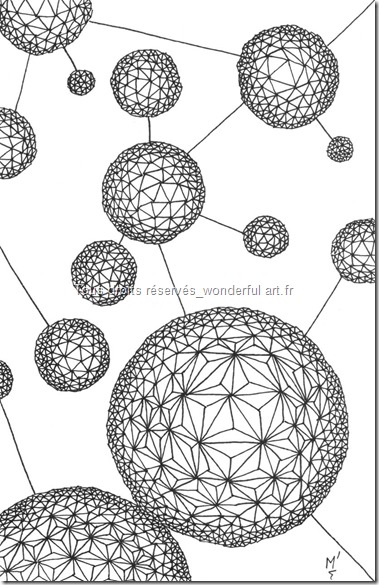 Estampe-delta_A5_alchimie_Emmanuelle-Prudhomme_dessin-fractal_dessin-triangle