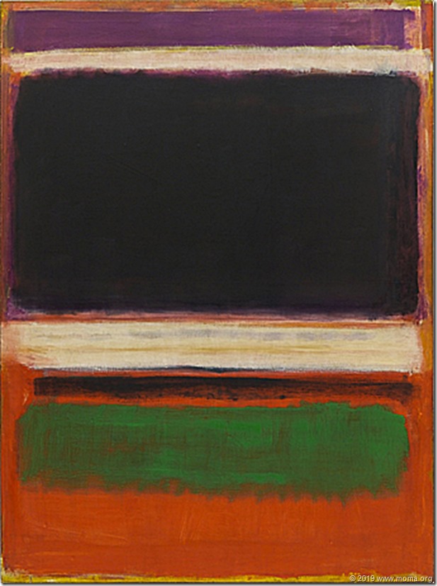 Number 10, 1950, Mark Rothko (New York, MOMA)